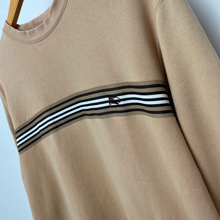 Burberry Blue Label Japan Exclusive Cream lightweight Jumper image 2