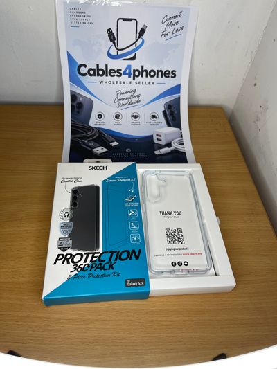Skech Phone Protection Kit For Galaxy S24 screen protector and case