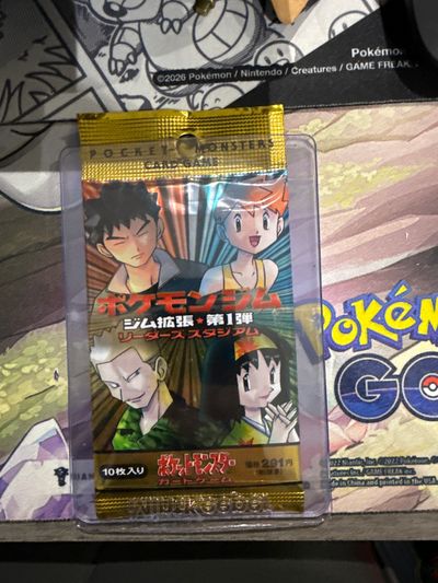 199£ gym leaders poker monsters booster pack