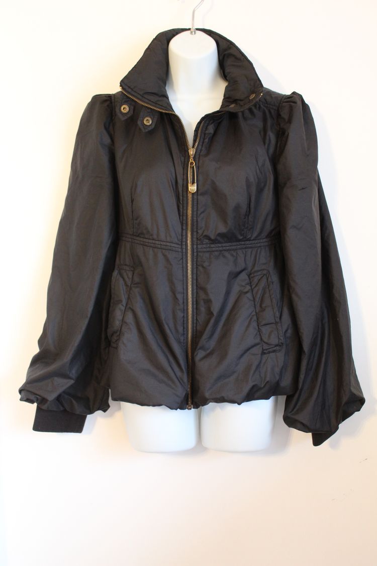 Moschino Black Zip-Up Jacket image 1