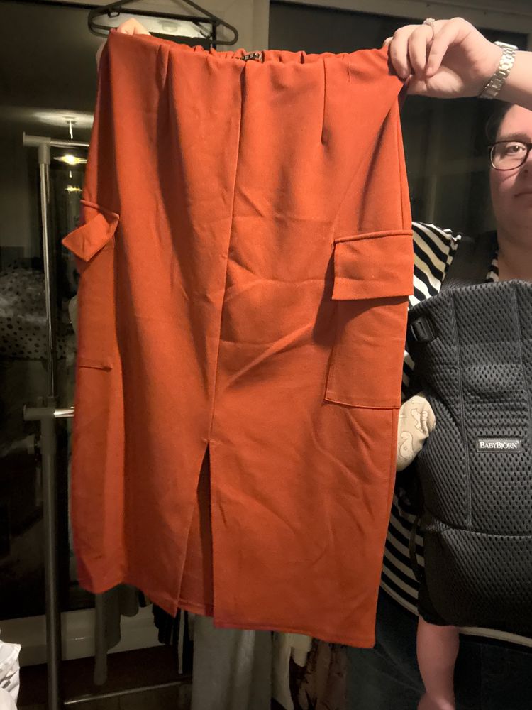 Other Orange Skirt With Pockets product image