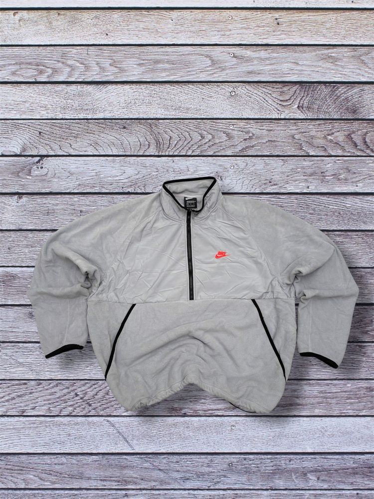 Nike Nike Grey Quarter-Zip Pullover Jacket product image