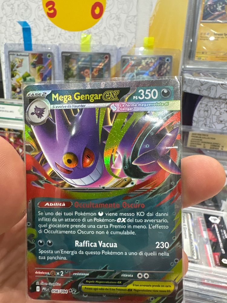 Immagine di Mega Gengar Ex Pokémon Card 1