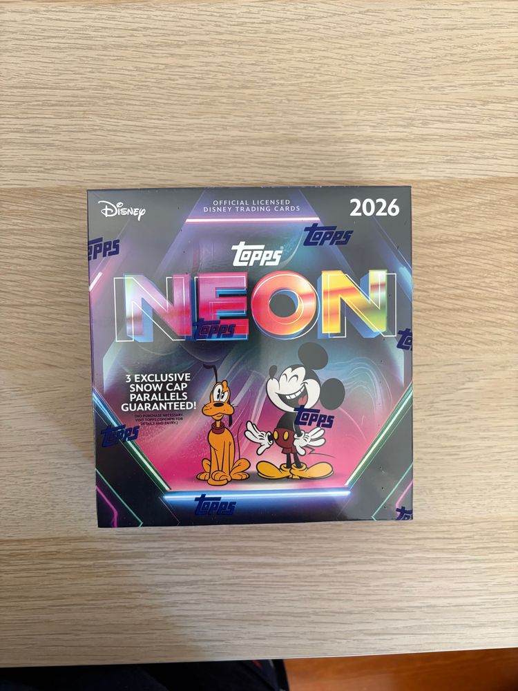 Topps Neon Disney Mega Box 