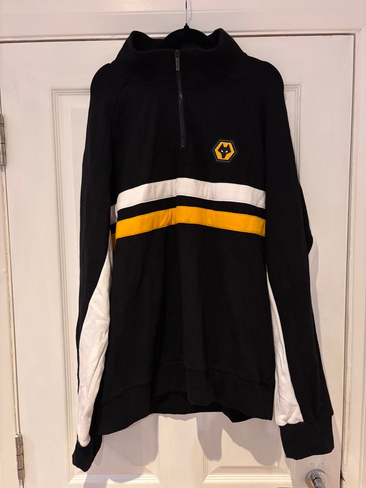 Wolves Black Quarter-Zip Sweatshirt