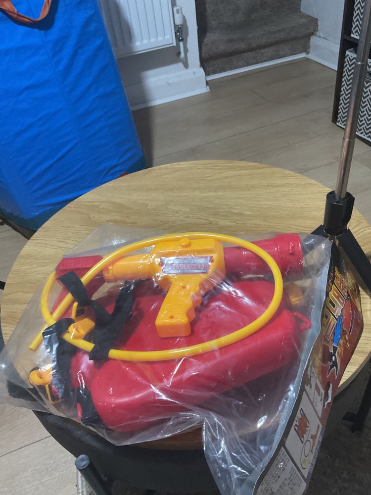 Red And Yellow Water Toy Set image 1