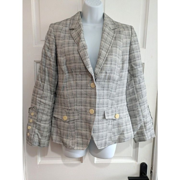 Paul Costelloe Plaid Blazer Jacket product image