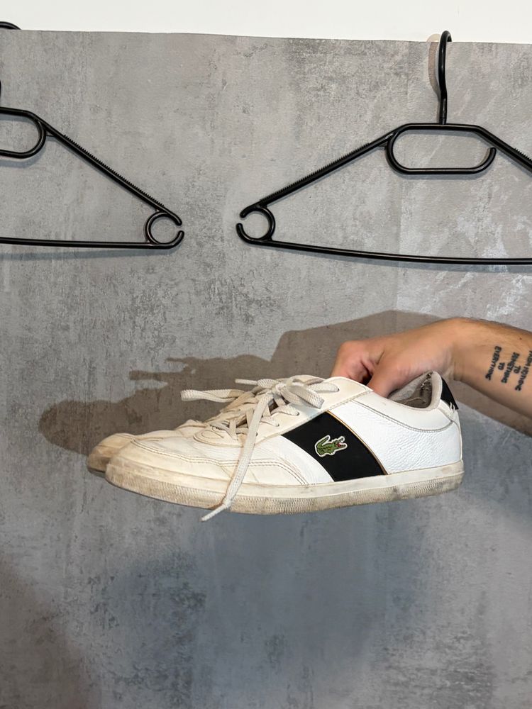 Lacoste Live Lacoste White And Black Sneaker imagen del producto