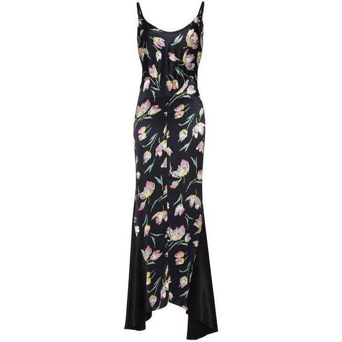 Other ARCHIVE - 1920s Floor Length Tulip Print Flapper Gown product image