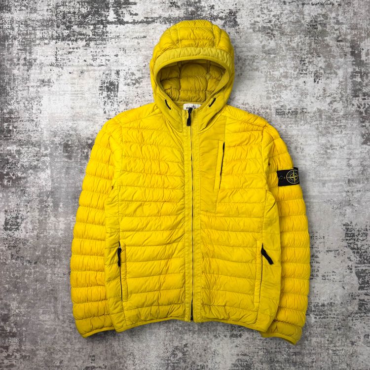 Stone Island Loom Woven Down Chambers Stretch Nylon TC Jacket (M)
