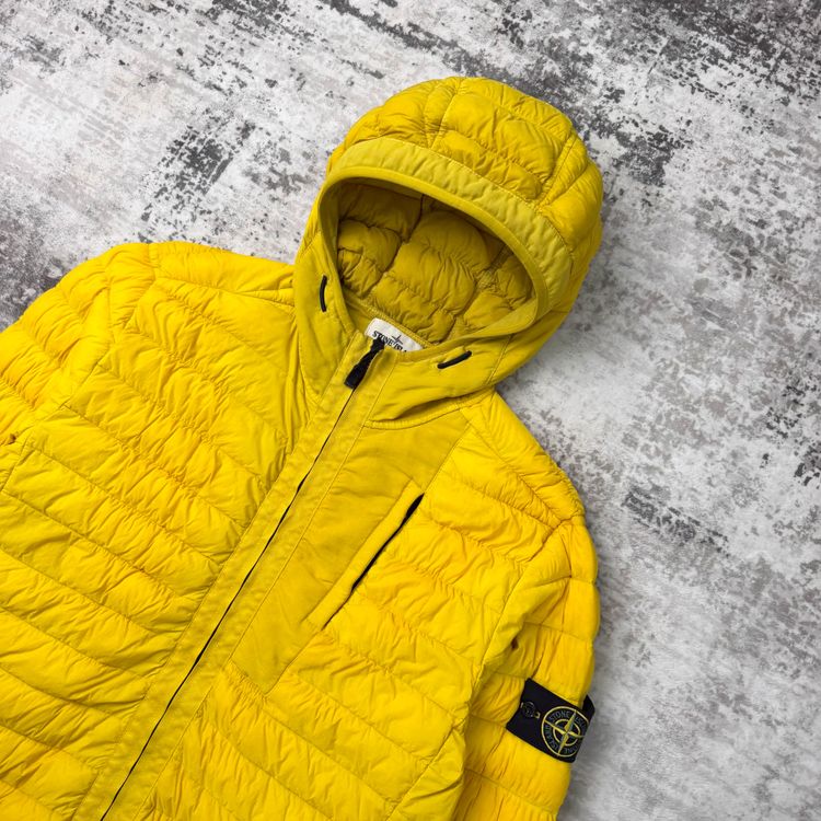 Stone Island Loom Woven Down Chambers Stretch Nylon TC Jacket (M) image 3