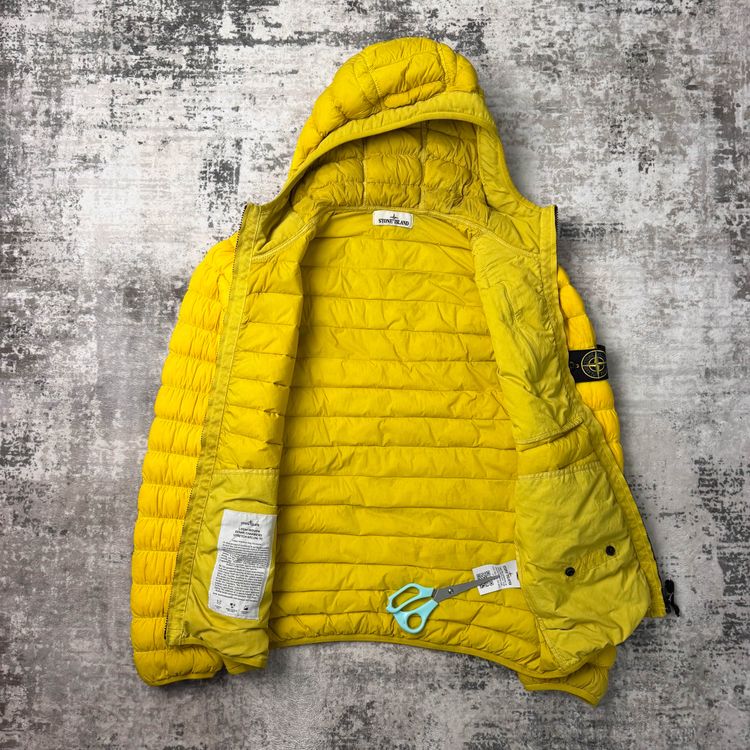 Stone Island Loom Woven Down Chambers Stretch Nylon TC Jacket (M) image 5