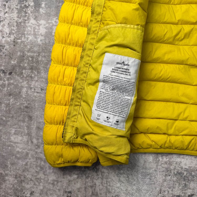 Stone Island Loom Woven Down Chambers Stretch Nylon TC Jacket (M) image 6