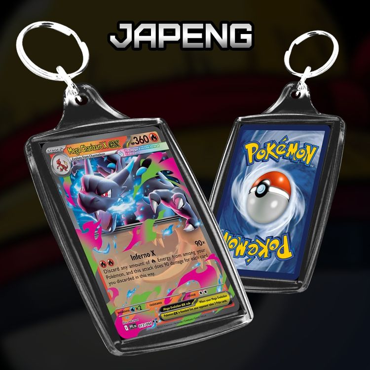 Pokemon Mega Charizard X Ex - 023/094 - Mini Keychain product image