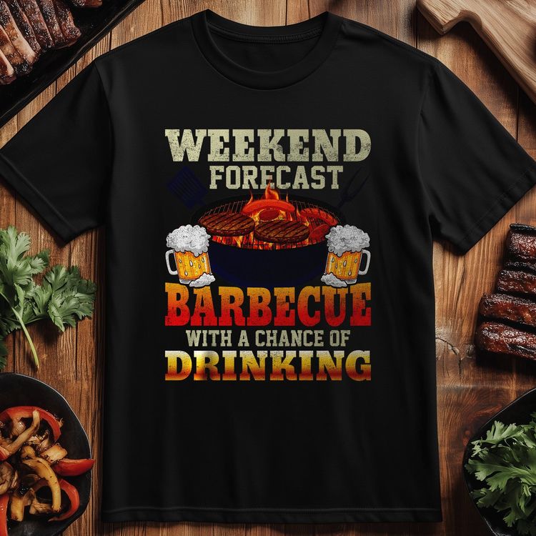BBQ Forecast - T-Shirt image 1