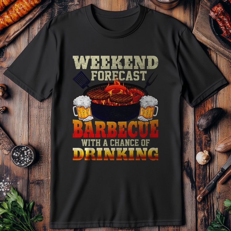 BBQ Forecast - T-Shirt image 2