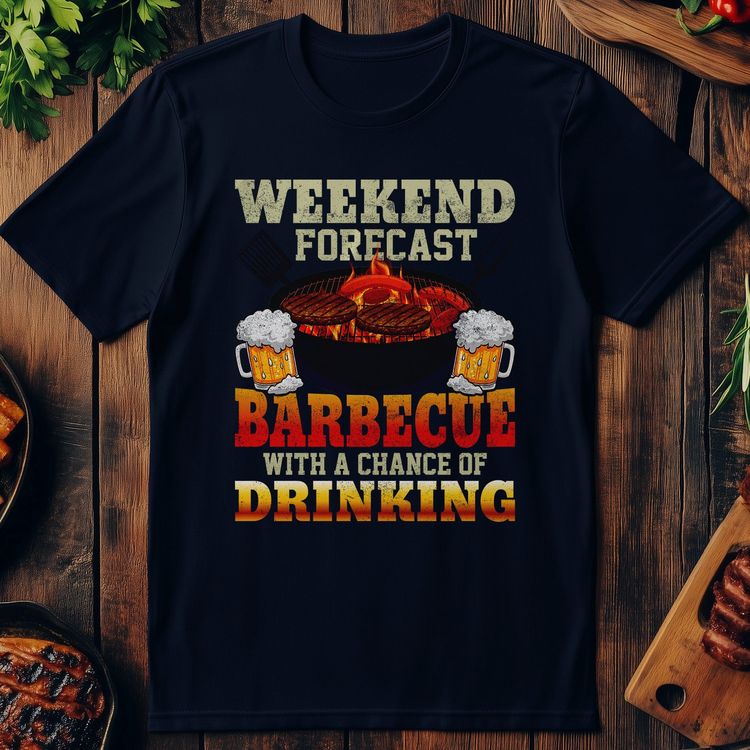BBQ Forecast - T-Shirt image 4