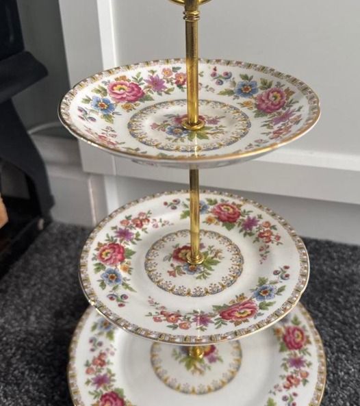Other Three-Tier Floral Serving Stand product image