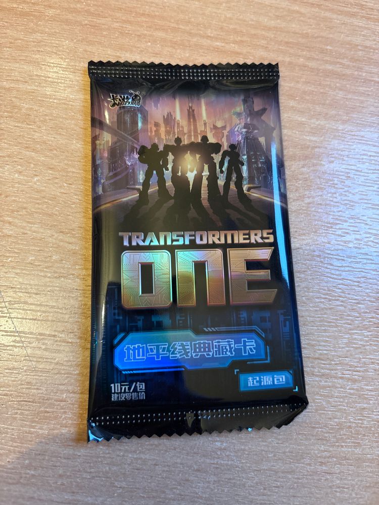 Transformers One Collectible Card Pack