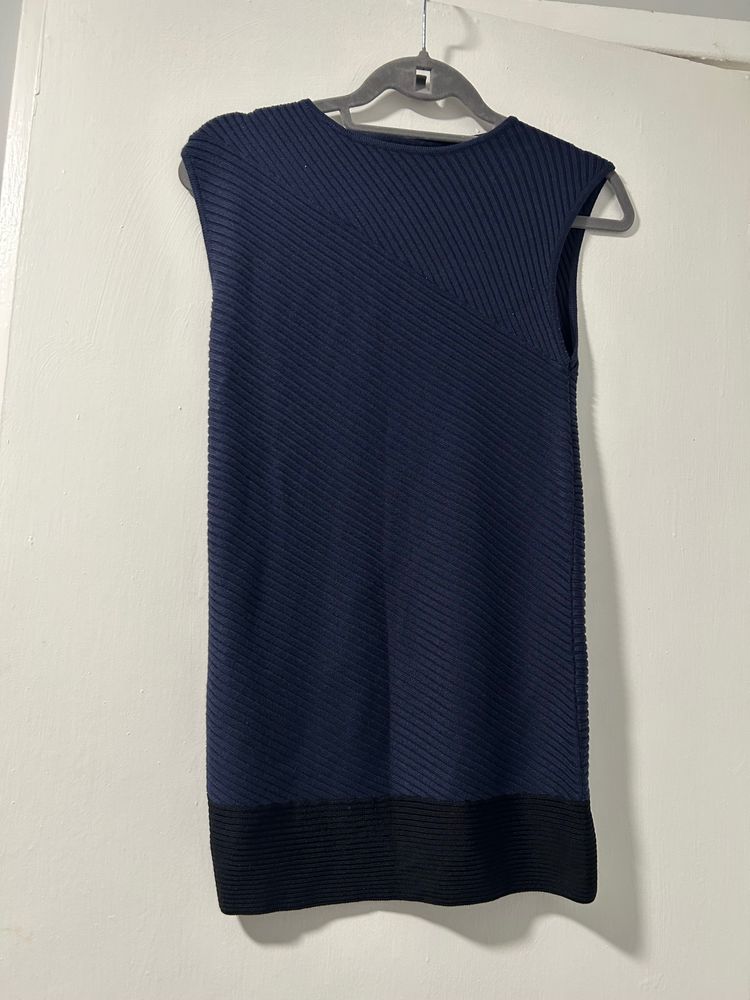 Next Sleeveless Ribbed Dress