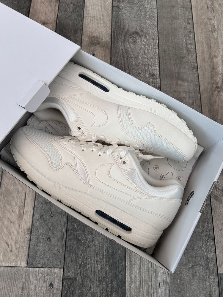 Nike Air Max 1 NIKE ID BY U Trainers ‘Sail White’ - Size UK 11 image 10