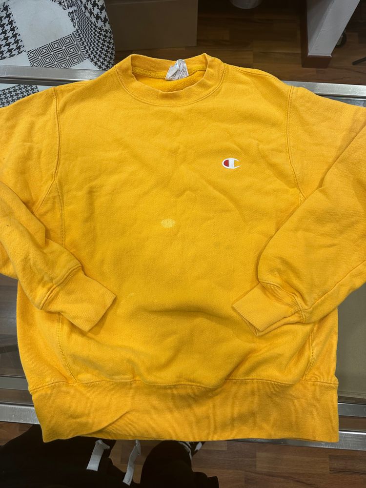 Champion Yellow Sweatshirt