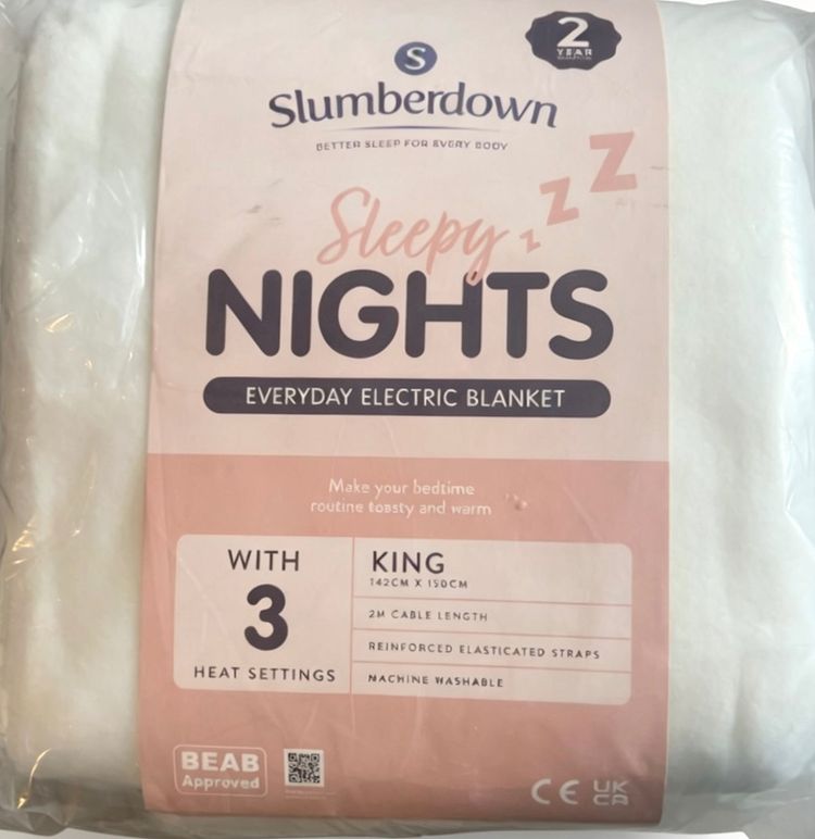 Slumberdown Sleepy Nights Everyday Electric Blanket