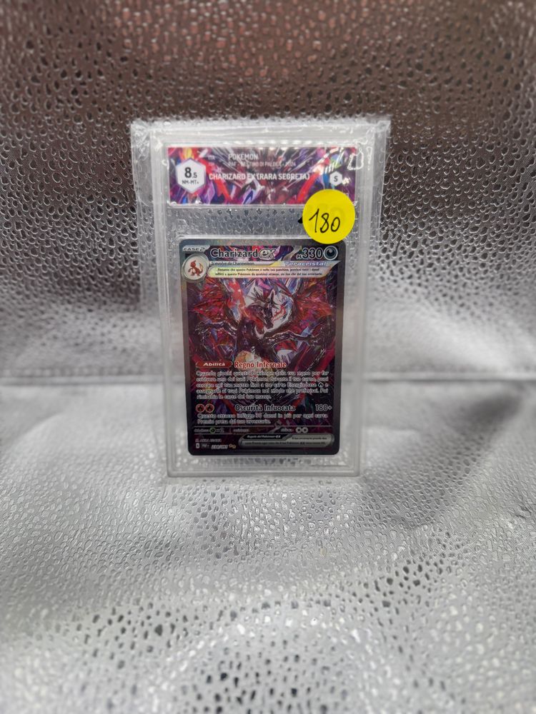 charizard 234 destiono di paldea graad 8.5 ita