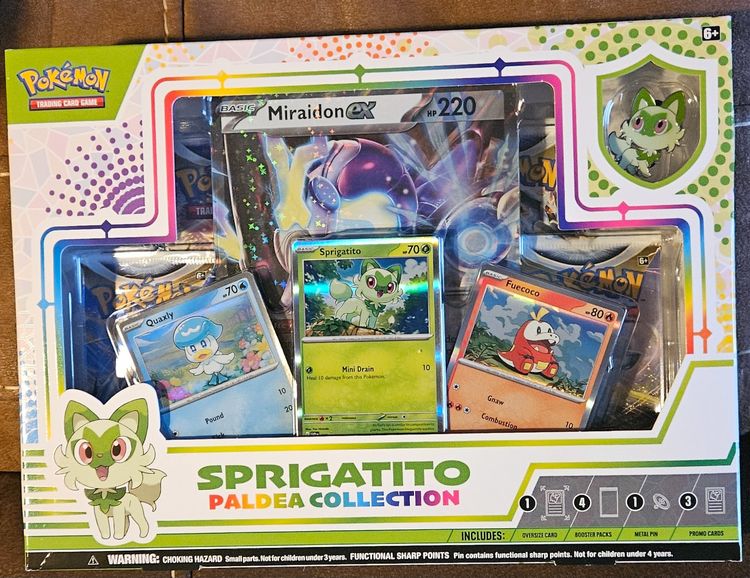 Immagine di Sprigatito Paldea Collection Pokémon Trading Card Game 1