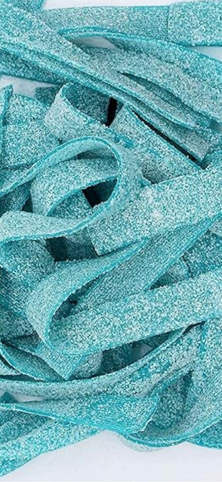 Blue raspberry fizzy sour belts image 1