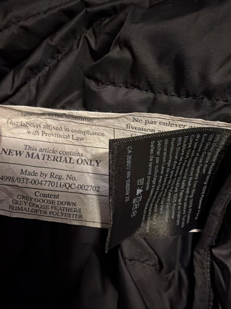 Lululemon Pack It Down Long Jacket Uk 6 Goose Down Hooded Dark Grey Excel Cond image 4