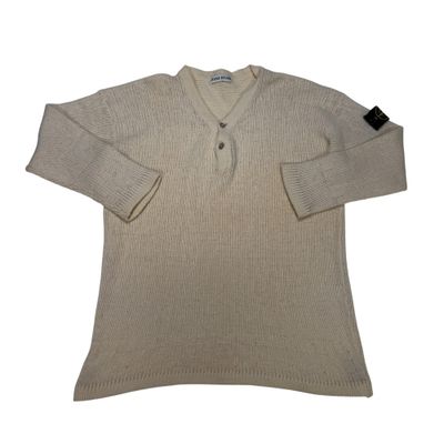 Stone Island Vintage Green Edge Beige Jumpers