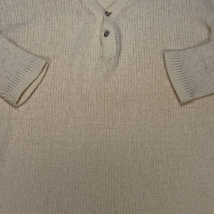 Stone Island Vintage Green Edge Beige Jumpers image 3