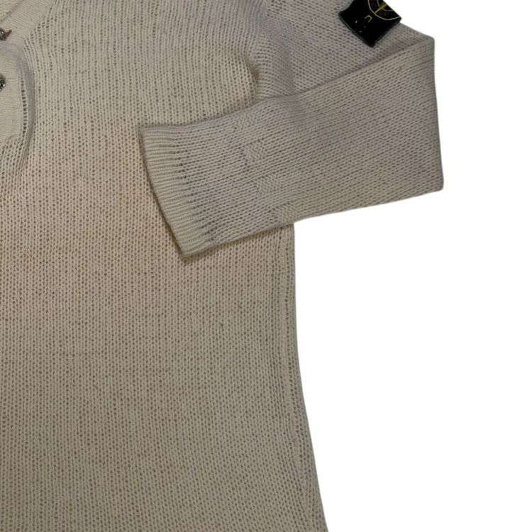 Stone Island Vintage Green Edge Beige Jumpers image 6