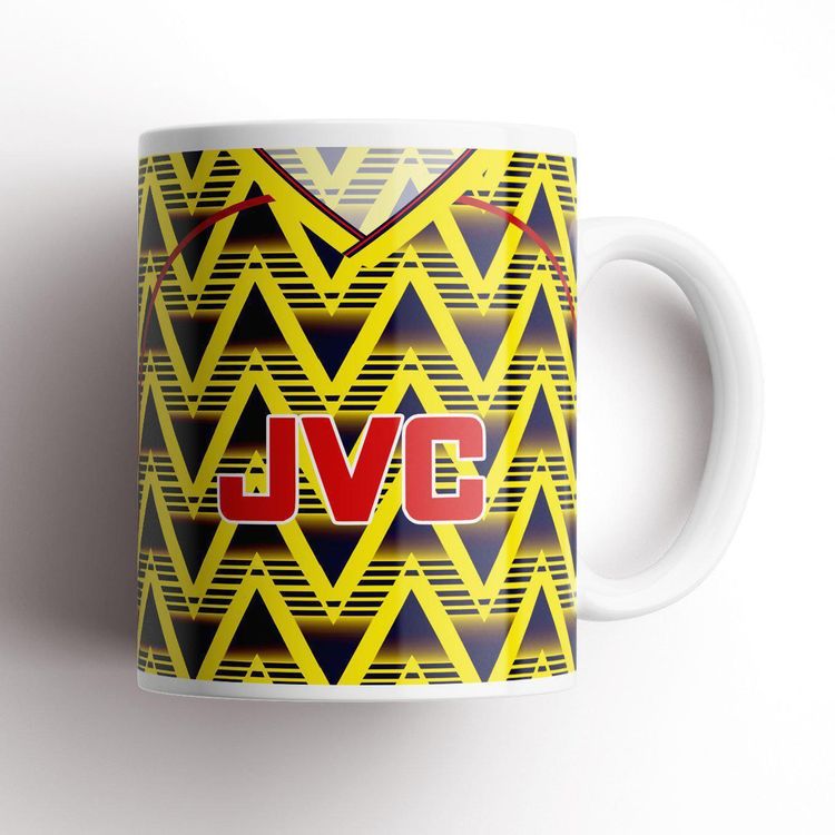 Arsenal 1991/93 Away Kit 11oz Mug image 1