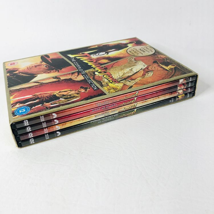 Indiana Jones The Complete Adventure Collection 4 Movie DVD Set Steven Spielberg 14
