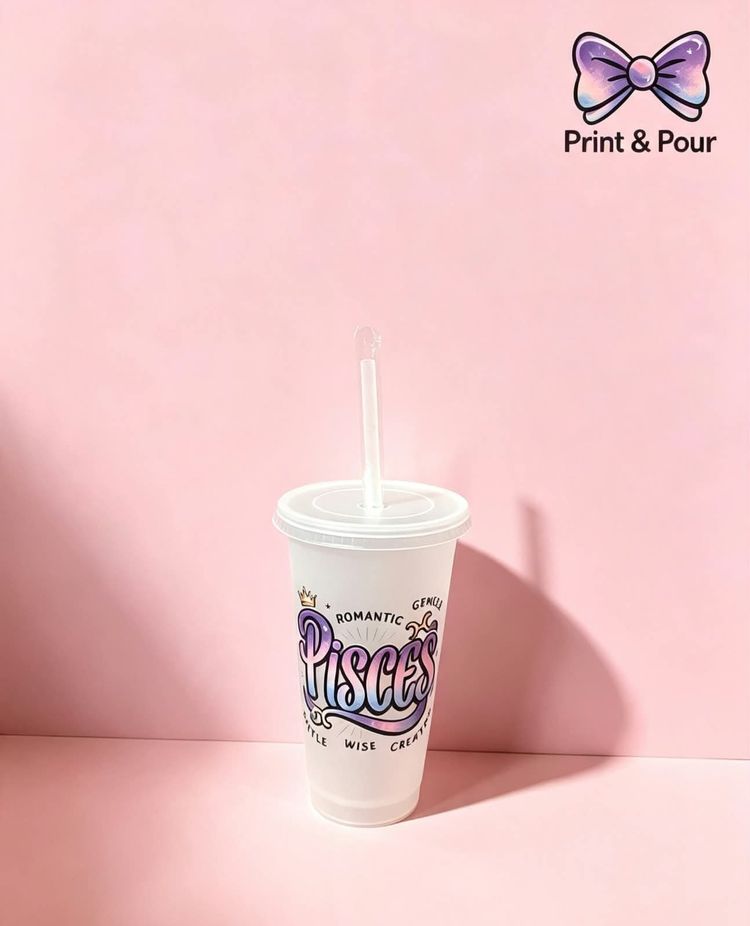 Pisces Zodiac Sign Tumbler Cup