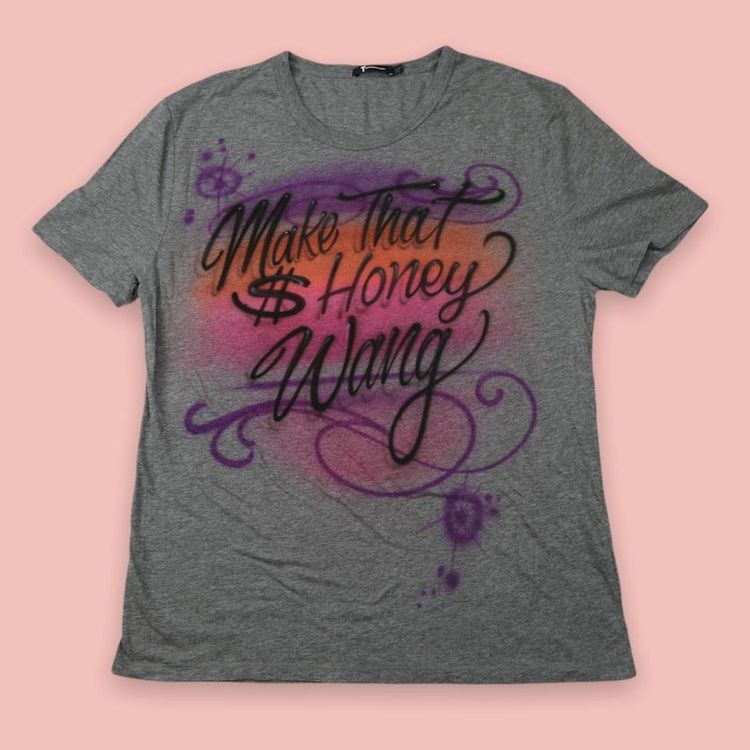 Alexander Wang Alexander Wang T-Shirt - Air-Brushed By Hand product image