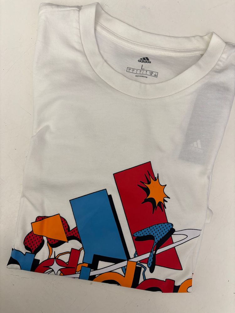 Adidas Originals Adidas White Graphic T-Shirt product image