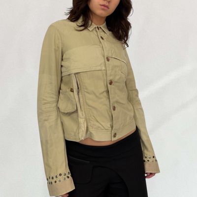 Marithé + François Girbaud button up jacket