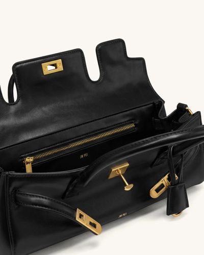 Jw Pei Black Leather Handbag