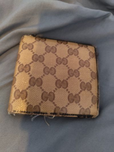 Gucci GG Monogram Wallet beige / Brown