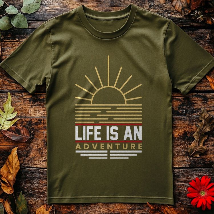 Life is an Adventure-01 T-Shirt image 2