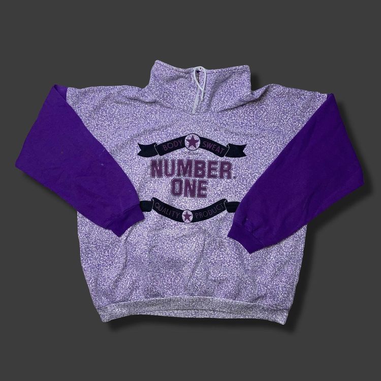 Other Vintage jumper  90s 80s▪️colour  purple ▪️by  number one ▪️ size large product image