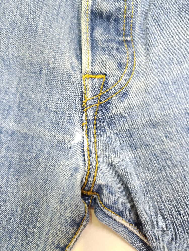 Levi's 501 W32 L30 vintage denim levis jeans usato unisex obraz 4