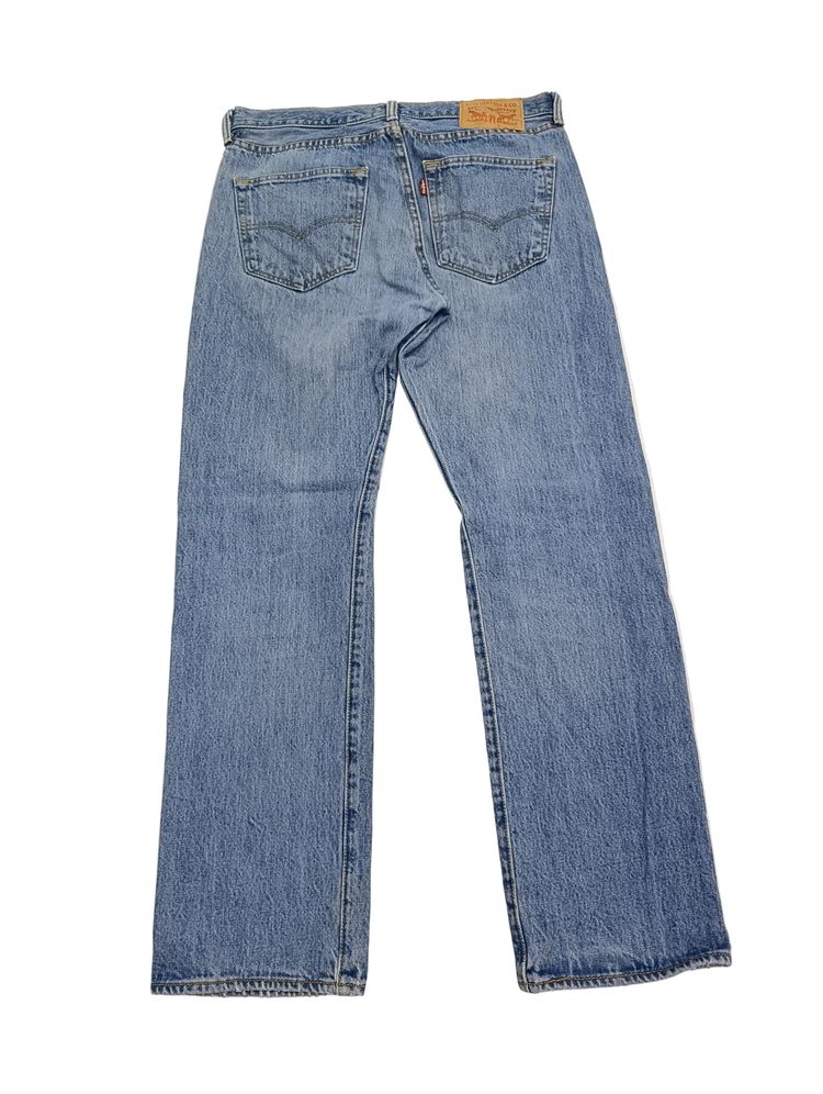 Levi's 501 W32 L30 vintage denim levis jeans usato unisex obraz 6