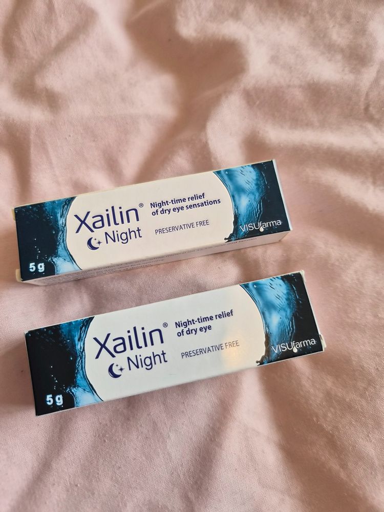 2 x tubes Xailin Night Eye Gel. Brand new image 1
