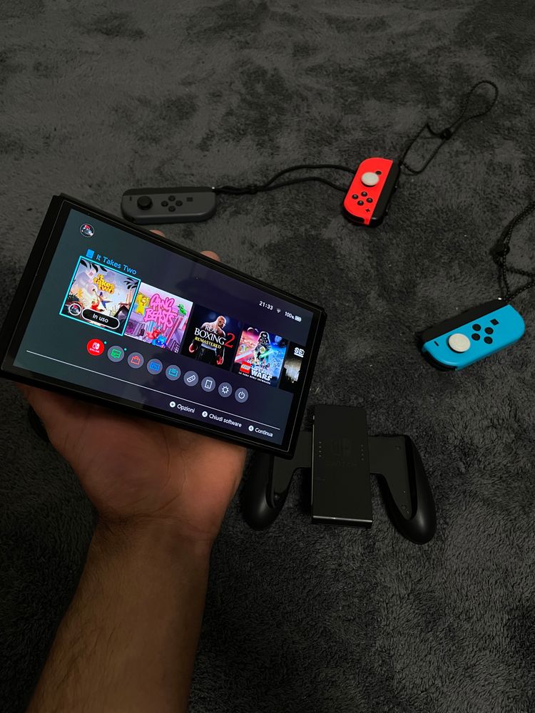 Nintendo Nintendo Switch Oled Gaming Console With Joy-Con Controllers And Games product image