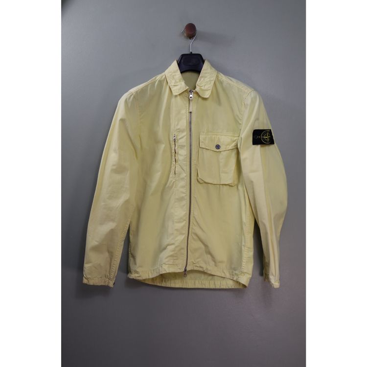 Stone Island Yellow Overshirt image 1