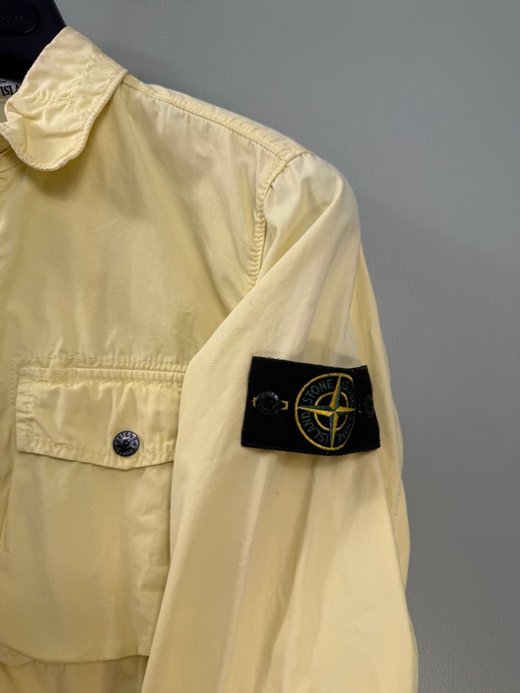 Stone Island Yellow Overshirt image 6